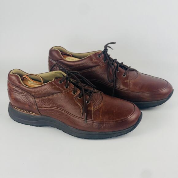 Rockport Men’s Brown Leather Prowalker Shoes 10.5 K71020 Vibram Soles main image 8